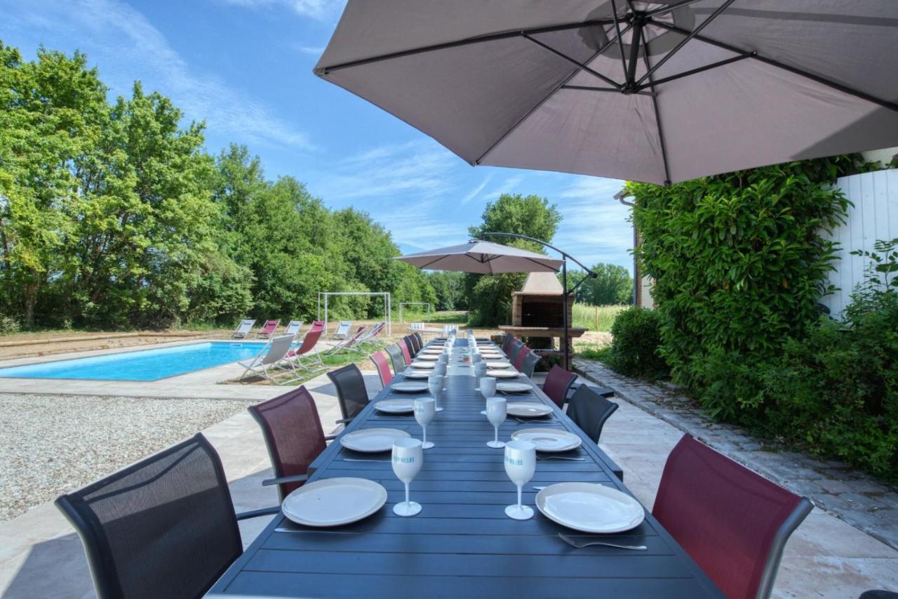 Crazy Villa Le Petit Belair 18 - Heated Pool - Foot - 2H Paris - 30P โอบิญี-ซูร์-แนร์ ภายนอก รูปภาพ