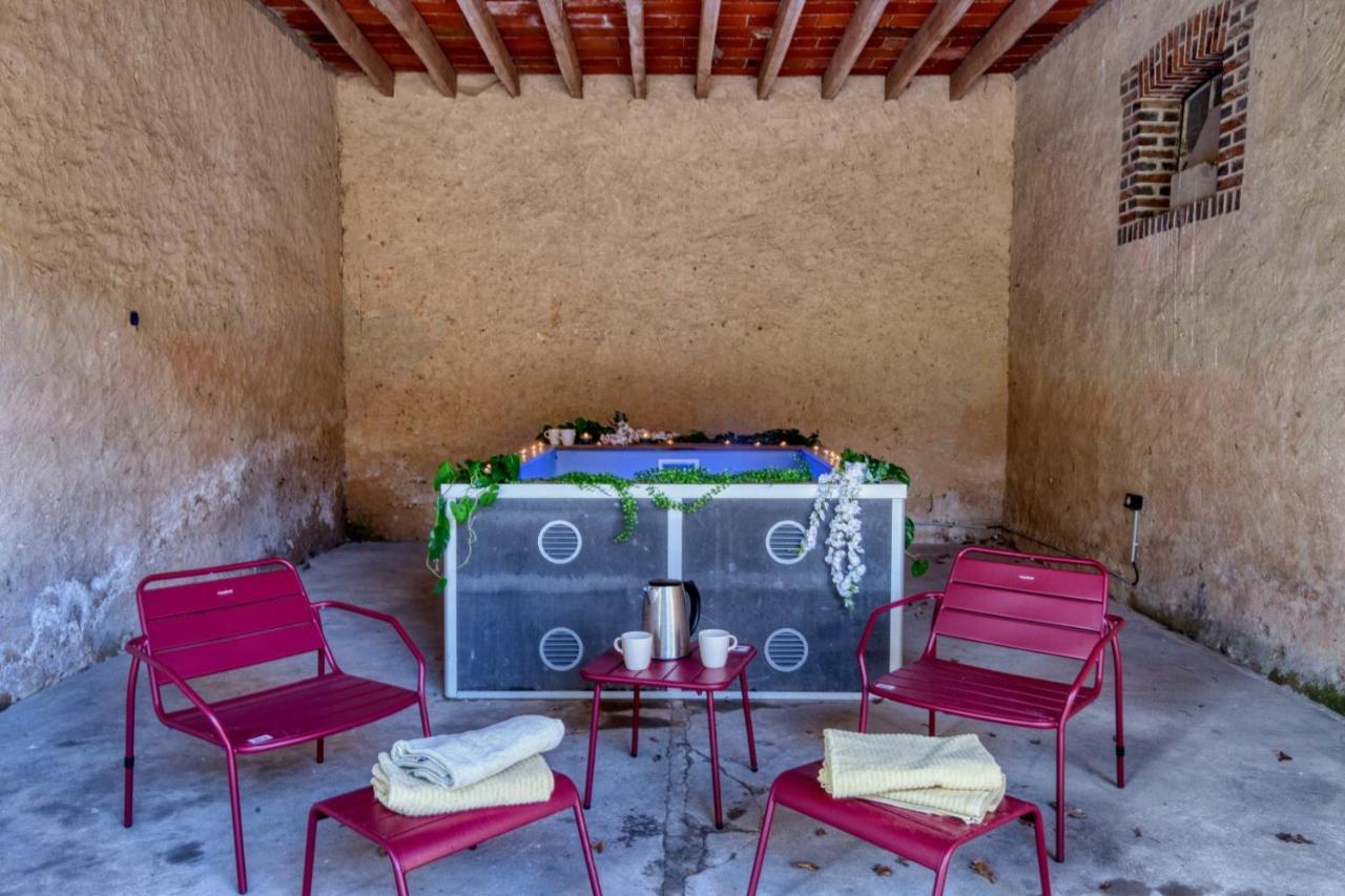 Crazy Villa Le Petit Belair 18 - Heated Pool - Foot - 2H Paris - 30P โอบิญี-ซูร์-แนร์ ภายนอก รูปภาพ